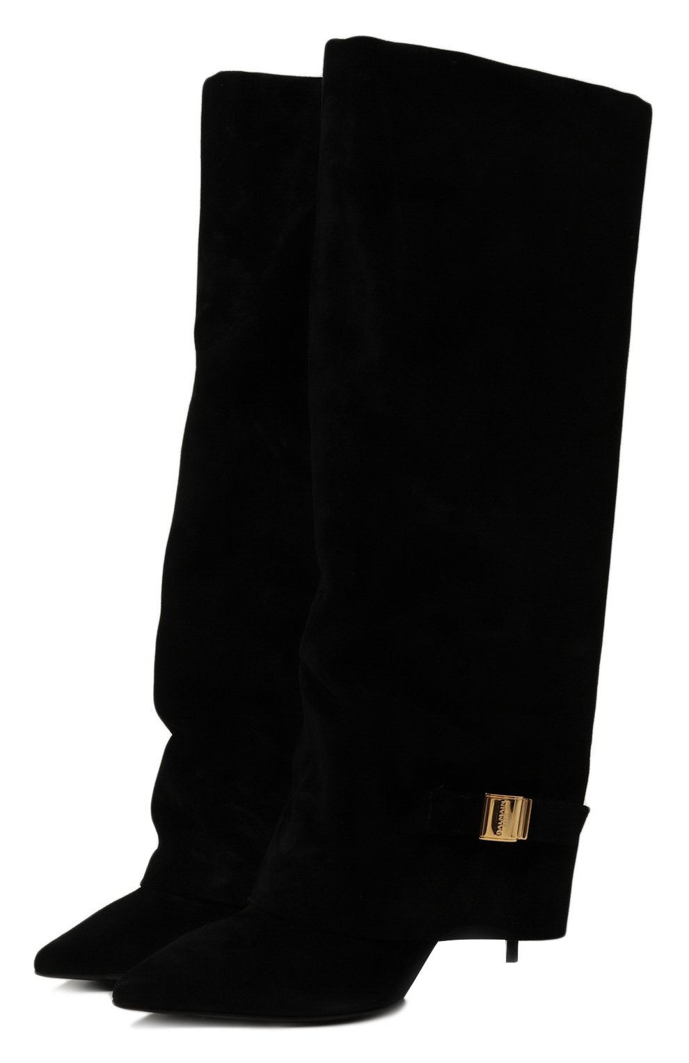 Замшевые сапоги uma 75 BALMAIN, арт. DN0TA037/LCTA, фо то 1