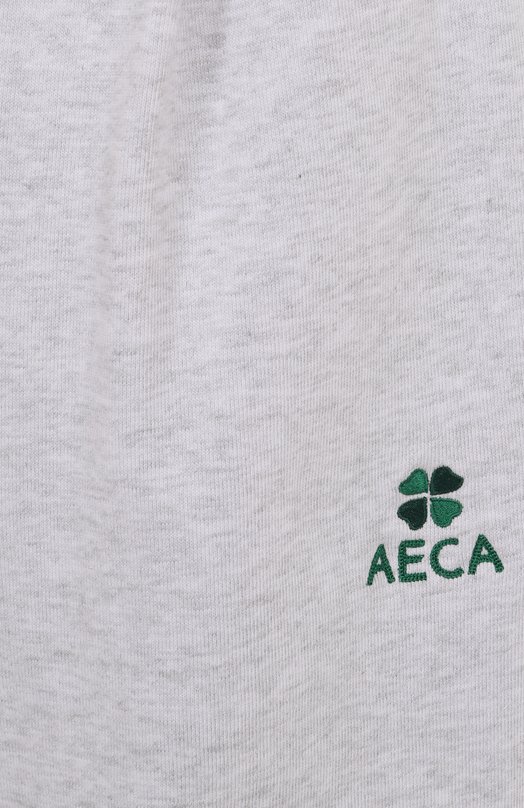 Хлопковые брюки AECA WHITE AWCMFWBDBPLSO001C0.LIGHT GREY (S) Серый  AWCMFWBDBPLSO001C0.LIGHT GREY (S) Фото 6