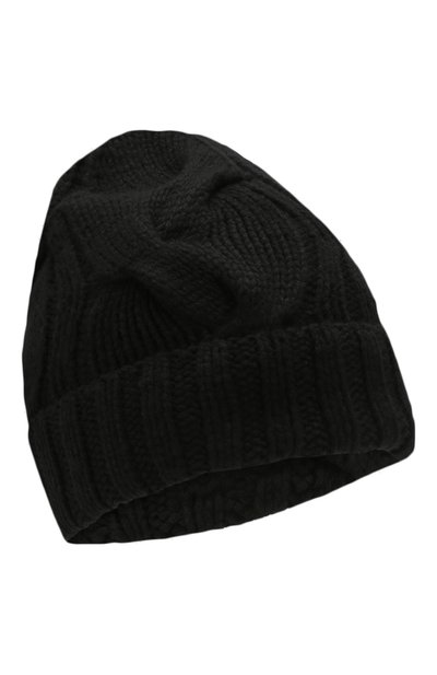 Женская кашемировая шапка courchevel LORO PIANA черного цвета, арт. FAI5490 | Фото 1 (Материал: Кашемир, Шерсть, Текстиль; Статус проверки: Проверено, Проверена категория)