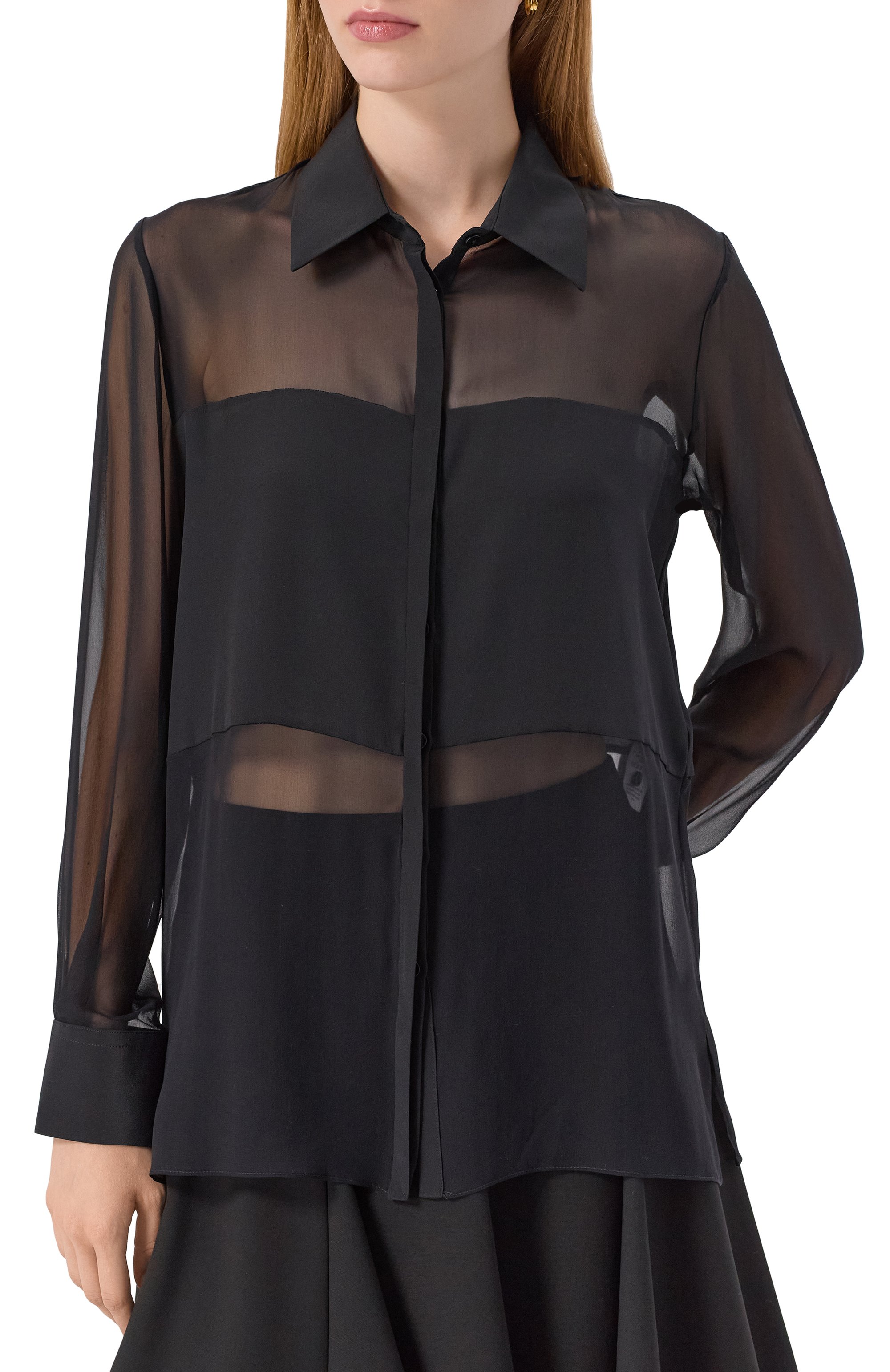 Шелковая блузка ANTONELLI FIRENZE, арт. M1179P/4141, фото 3