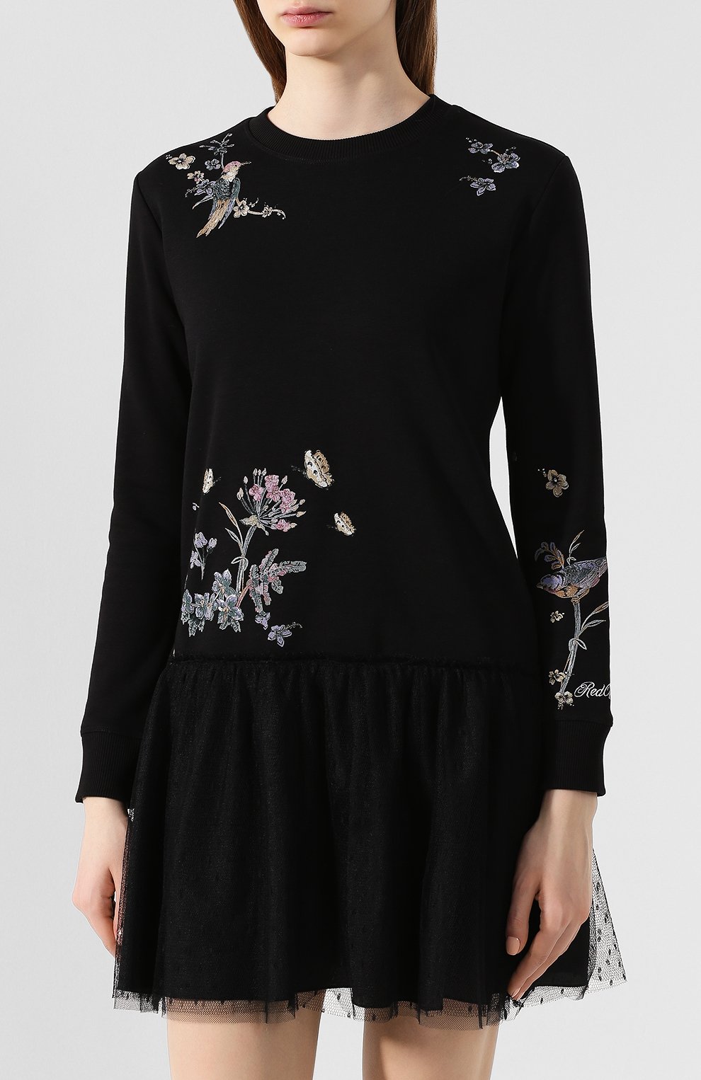 Хлопковое платье REDVALENTINO, арт. TR3MJ03U/4U9, фото 3