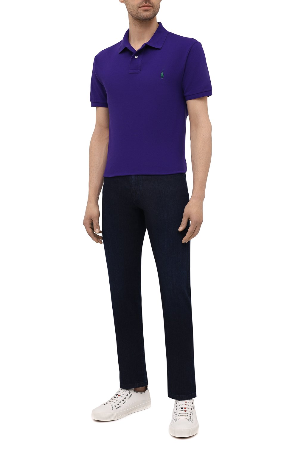 Хлопковое поло POLO RALPH LAUREN, арт. 710795080, фото 2