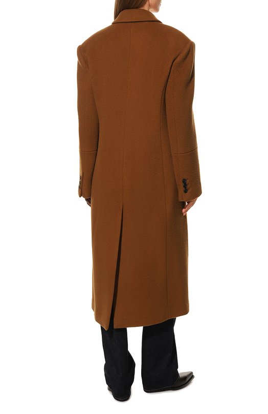 Шерстяное пальто Drae Бежевый, фото 4