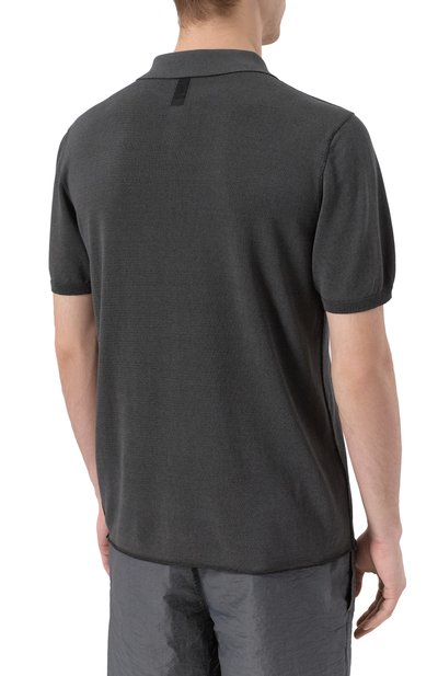 Поло из вискозы и хлопка TRANSIT, арт. CFUTRZ10451, фото 4