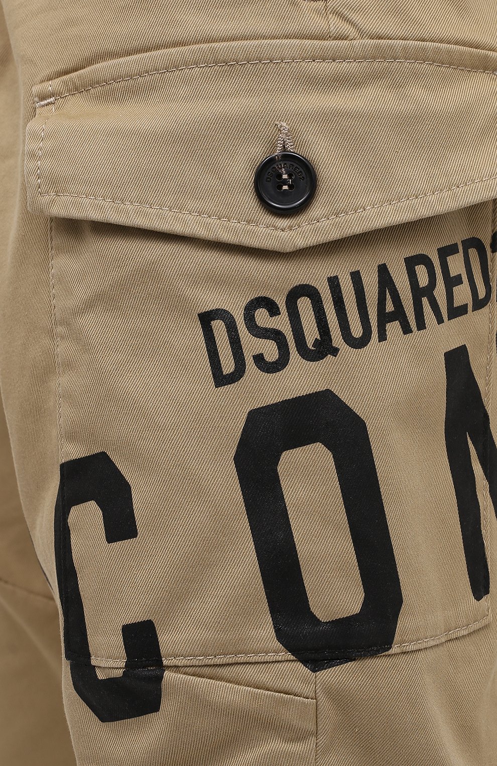 Хлопковые брюки-карго DSQUARED2, арт. S79KA0003/S39021, фото 6