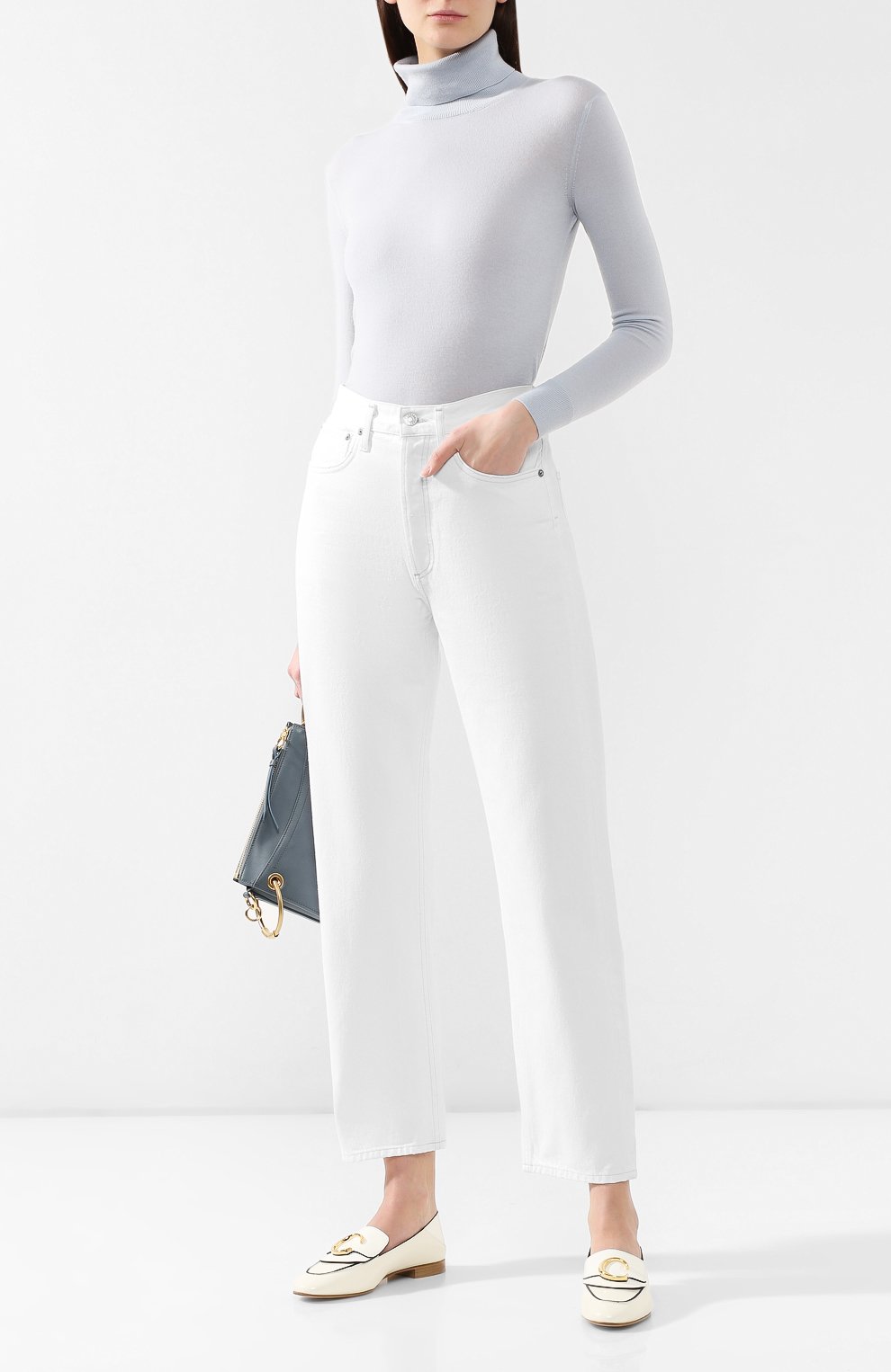 Кашемировая водолазка RALPH LAUREN голубого цвета по цене 89950 руб., арт. 290615195, фото 2 Кашемировая водолазка RALPH LAUREN, арт. 290615195, фото 2