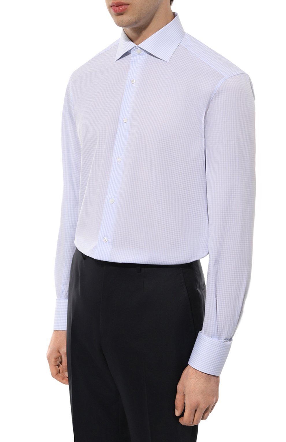 Хлопковая рубашка STEFANO RICCI, арт. MC000540/BN2505, фото 4