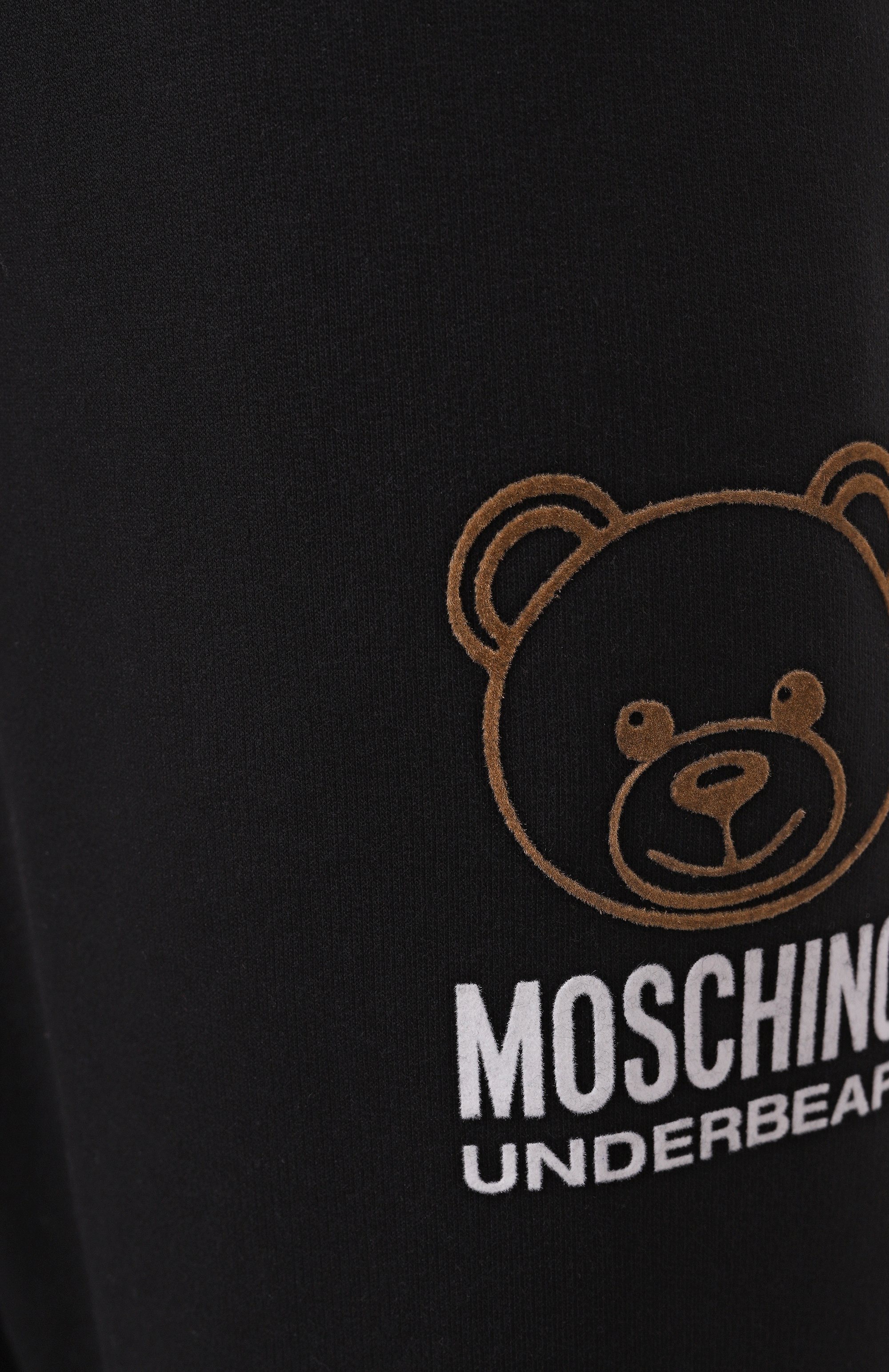 Хлопковые домашние джоггеры MOSCHINO, арт. A6814/4424, фото 6