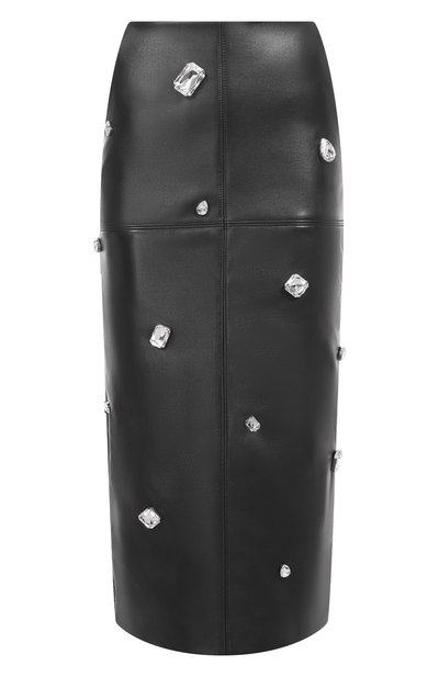 Женская кожаная юбка DAVID KOMA, арт. PF25DK17S
