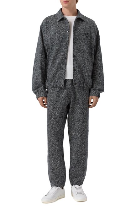 Мужские джоггеры из хлопка и кашемира GIORGIO ARMANI, арт. GM002487/AF20656