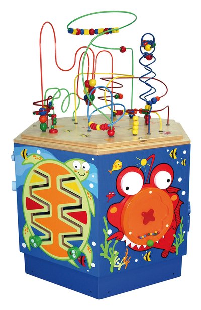 Развивающая игрушка бизиборд коралловый риф HAPE, арт. E1907_HP, фото 1