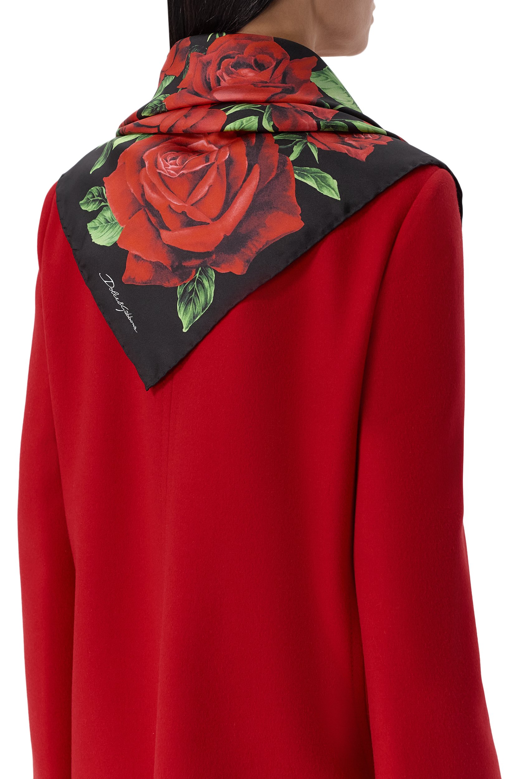 Шелковый платок DOLCE & GABBANA, арт. FN092R/GDDW2, фото 2