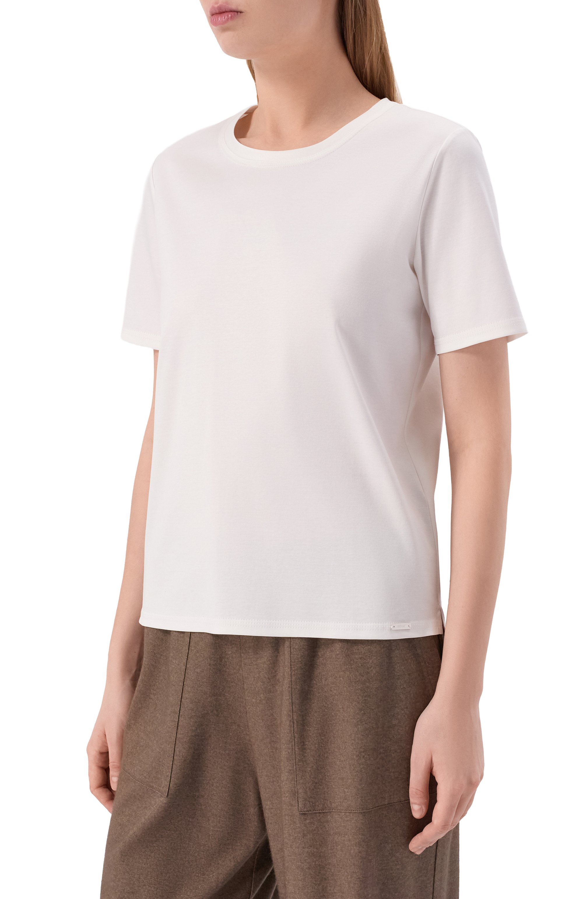 Хлопковая футболка KITON, арт. D61449H0805101, фото 3