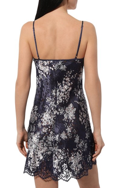 Сорочка из вискозы и хлопка LISE CHARMEL темно-синего цвета по цене 38190 руб., арт. ALH1015, фото 4 Сорочка из вискозы и хлопка LISE CHARMEL, арт. ALH1015, фото 4