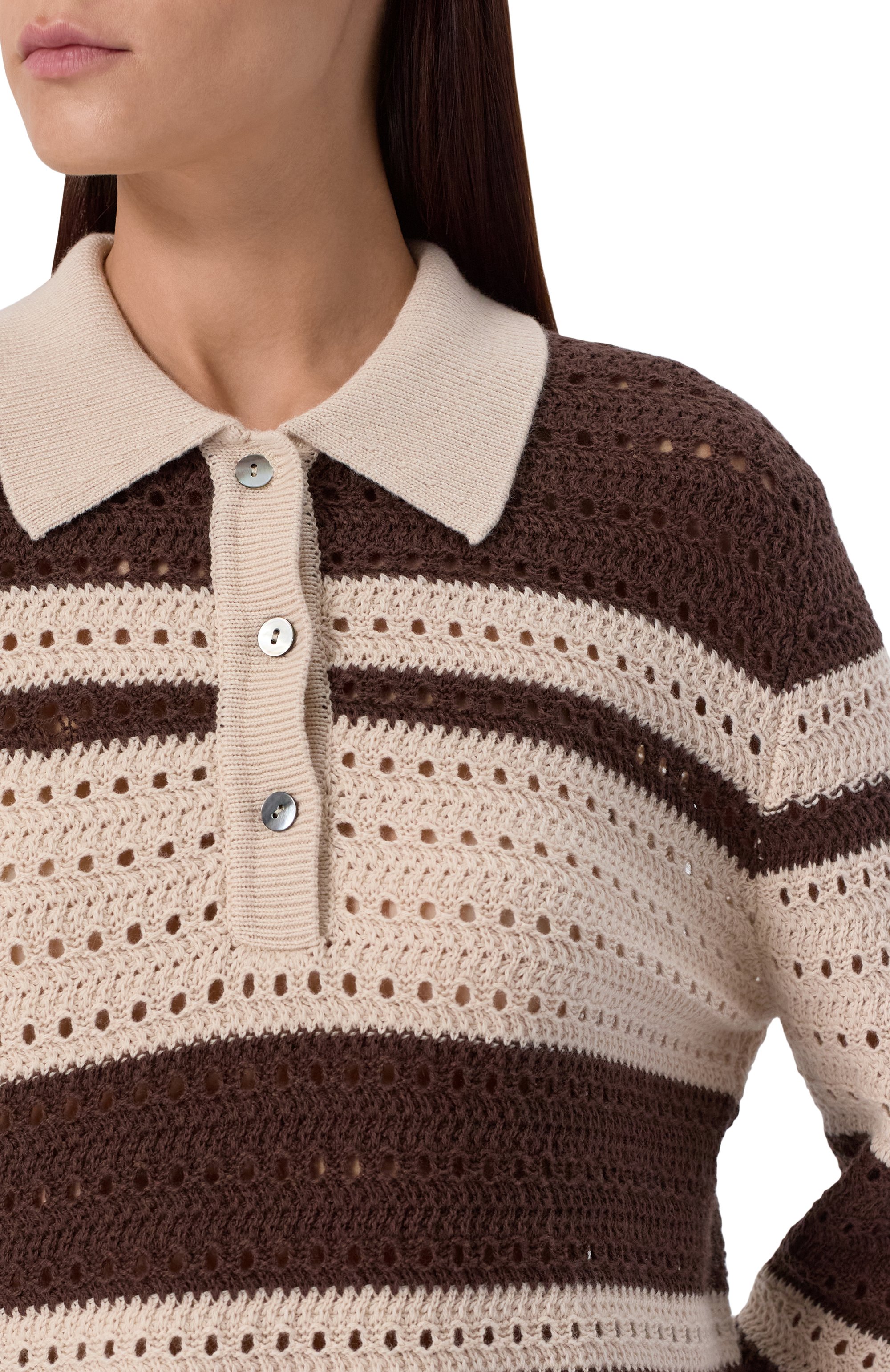 Поло из хлопка и кашемира FTC, арт. 09903-0380, фото 5