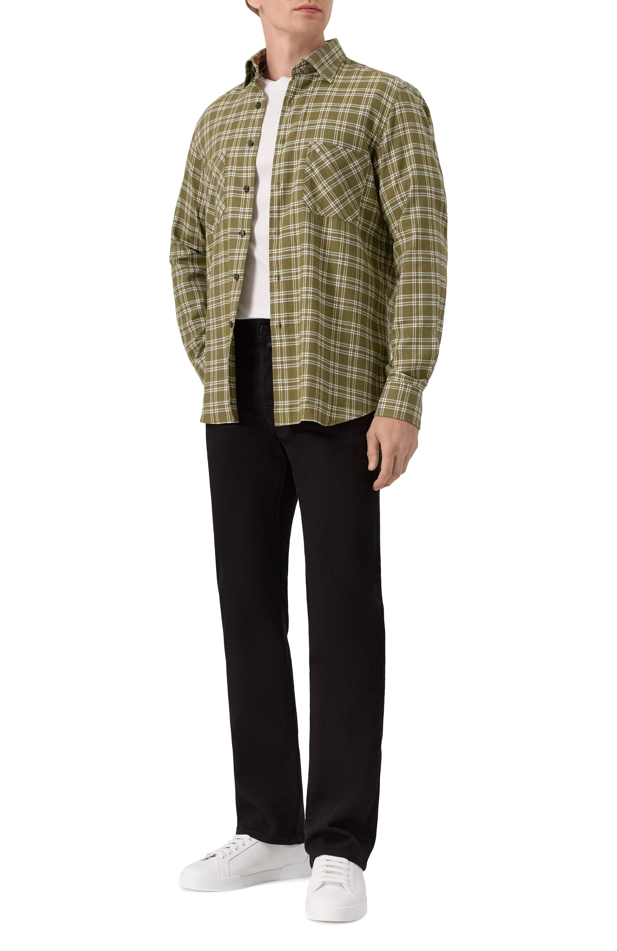 Рубашка из хлопка и лиоцелла STEFANO RICCI, арт. SP008058/BN2821, фото 2