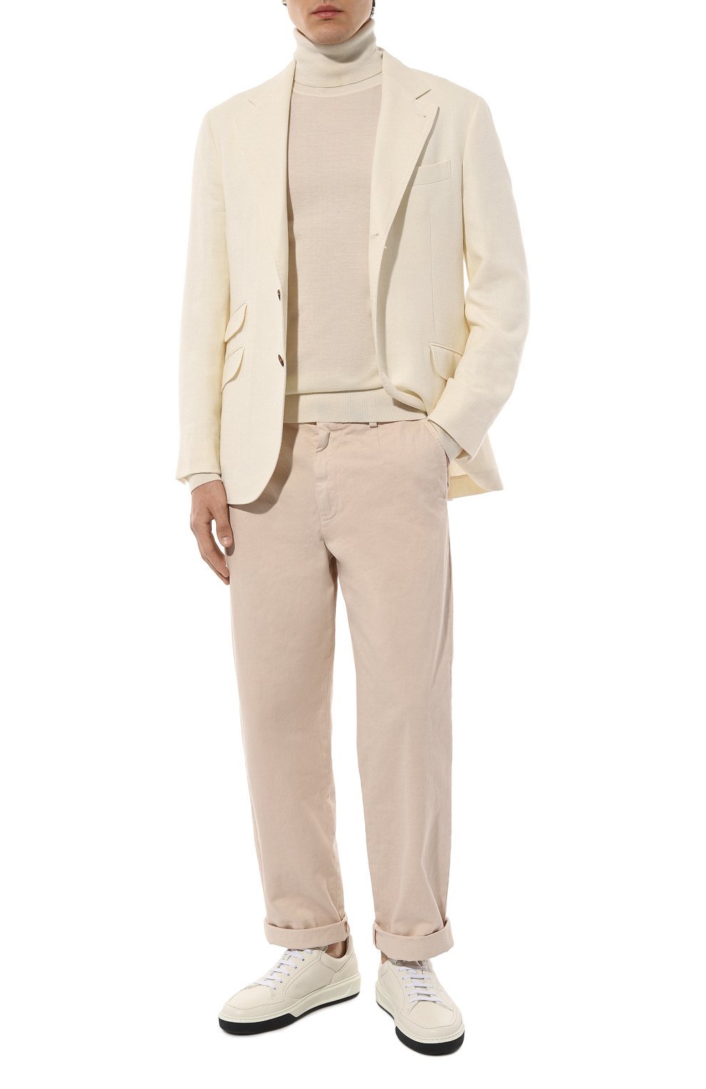 Пиджак изо льна и шелка BRUNELLO CUCINELLI, арт. MB4197BWDP, фото 2