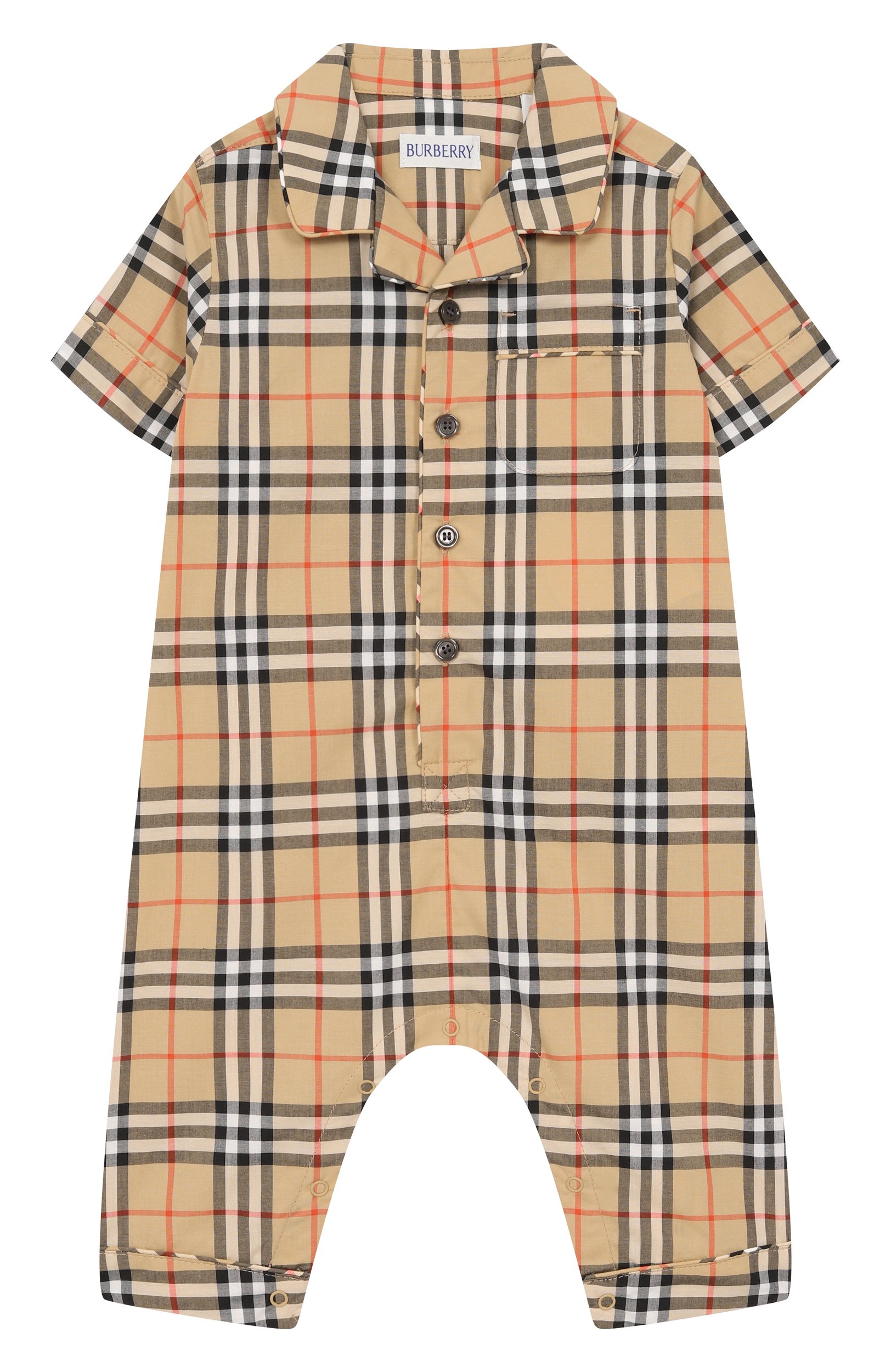 Х лопковый комбинезон BURBERRY, арт. 8125958, фото 1
