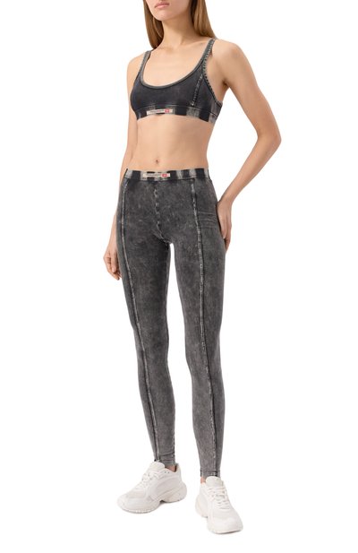 Хлопковые легинсы DIESEL, арт. A17571/0SHAN, фото 2