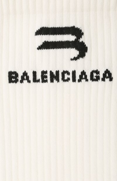 Хлопковые носки BALENCIAGA, арт. 657605/4A9B1, фото 2
