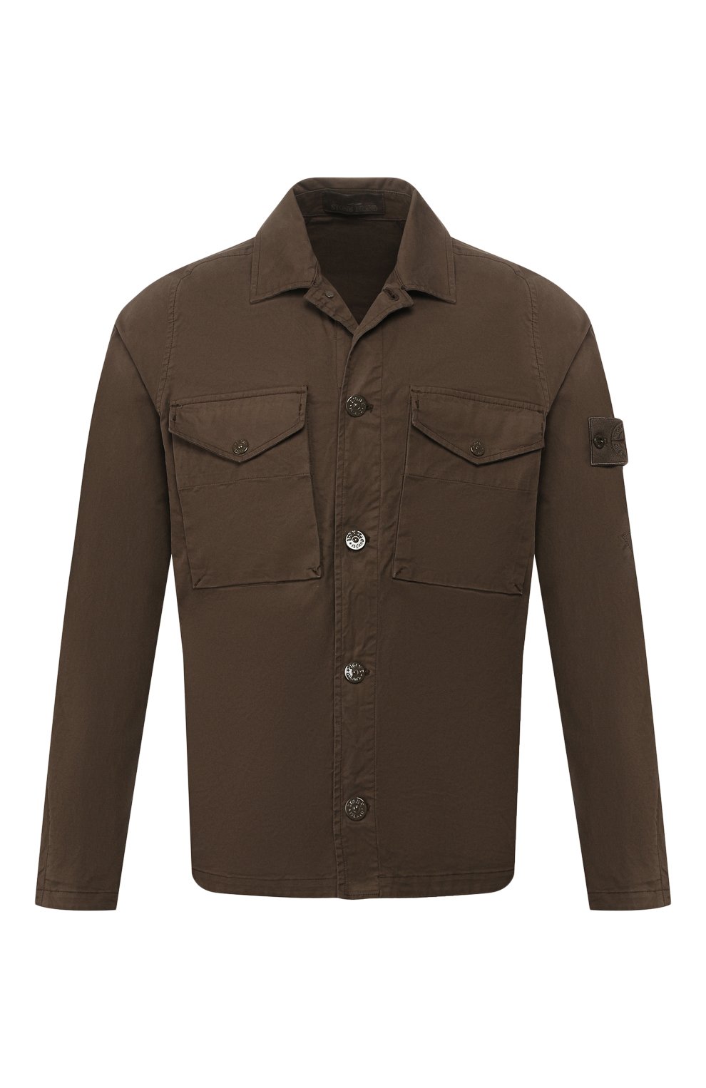 Хлопковая рубашка STONE ISLAND, арт. 7215123F2, фото 1