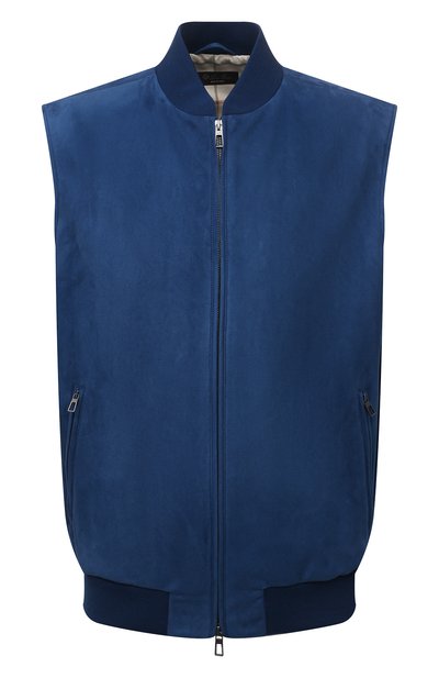 Мужской замшевый жилет LORO PIANA, арт. FAM0416