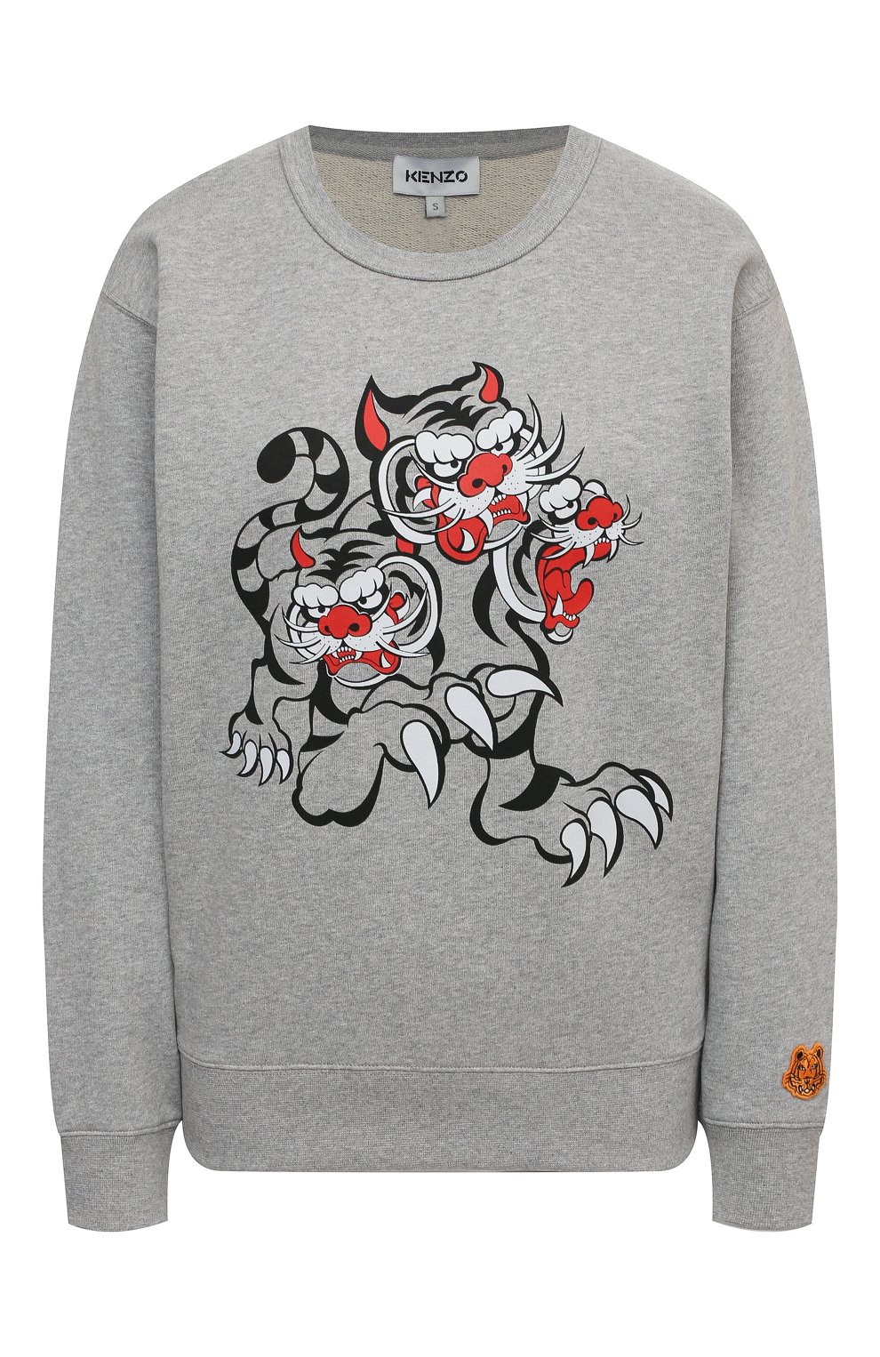 Хлопковый св итшот KENZO, арт. FB52SW8264ML, фото 1