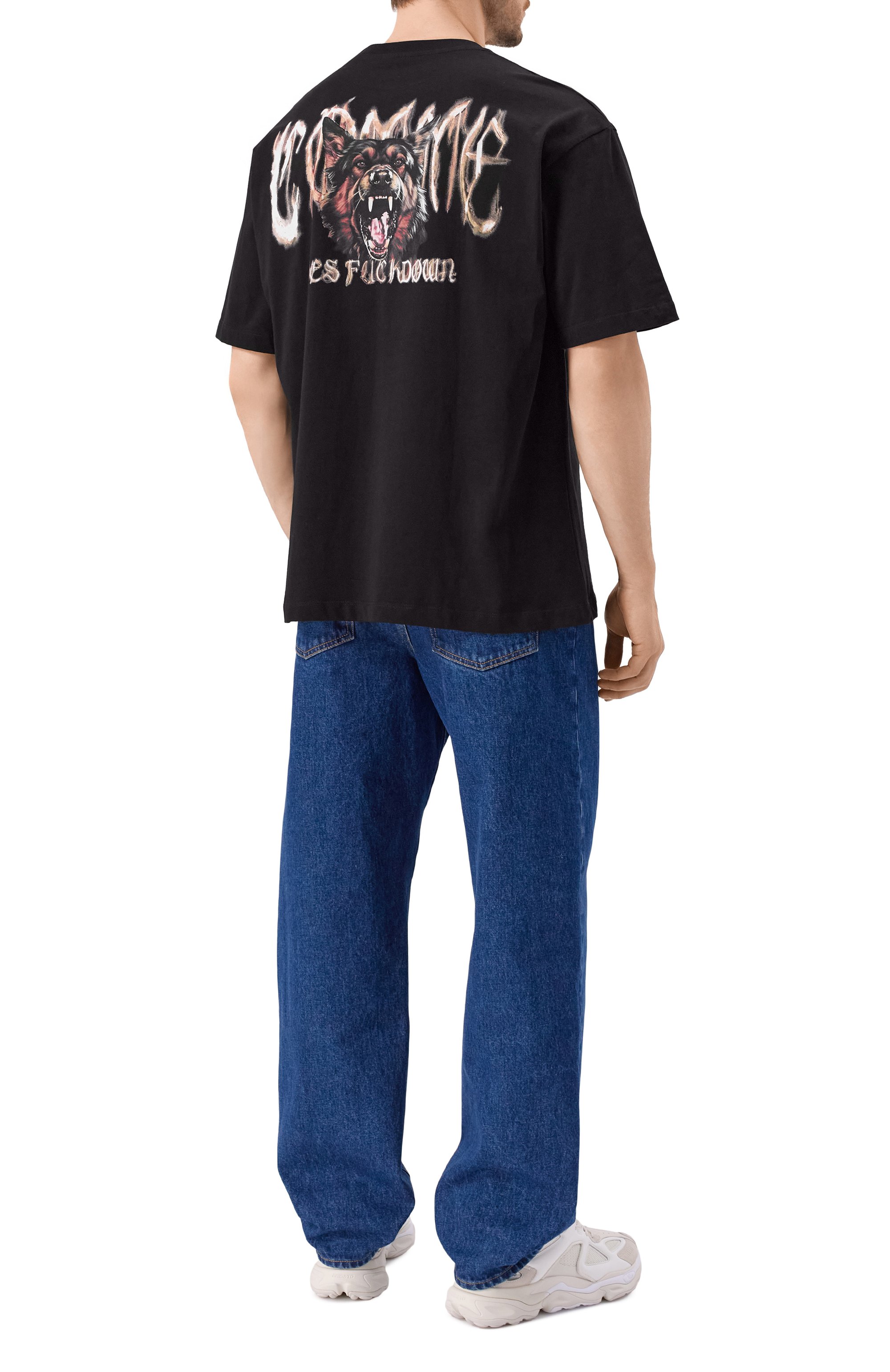 Хлопковая футболка COMME DES FUCKDOWN, арт. CFABM01593, фото 2