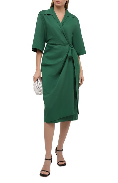 Хлопковое платье DRIES VAN NOTEN, арт. 211-11009-2331, фото 2