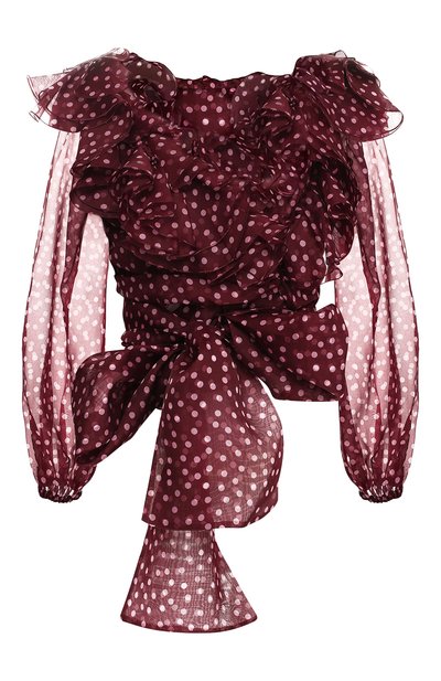 Шелковая блузка DOLCE & GABBANA, арт. F74D7T/IS1BX, фото 1