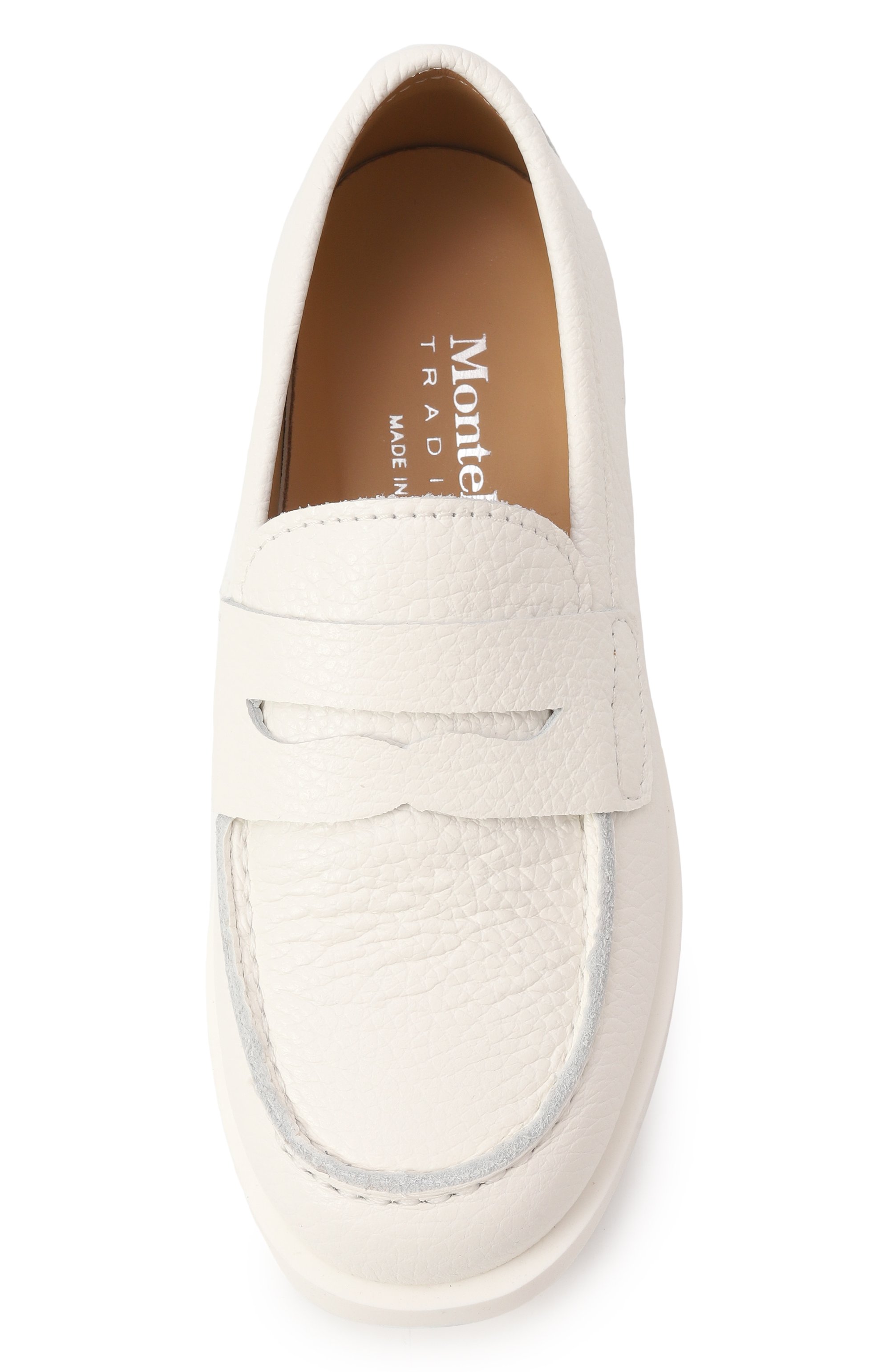 Кожаные пенни-лоферы MONTELPARE TRADITION, арт. MT17701/VAR2/28-35, фото 4