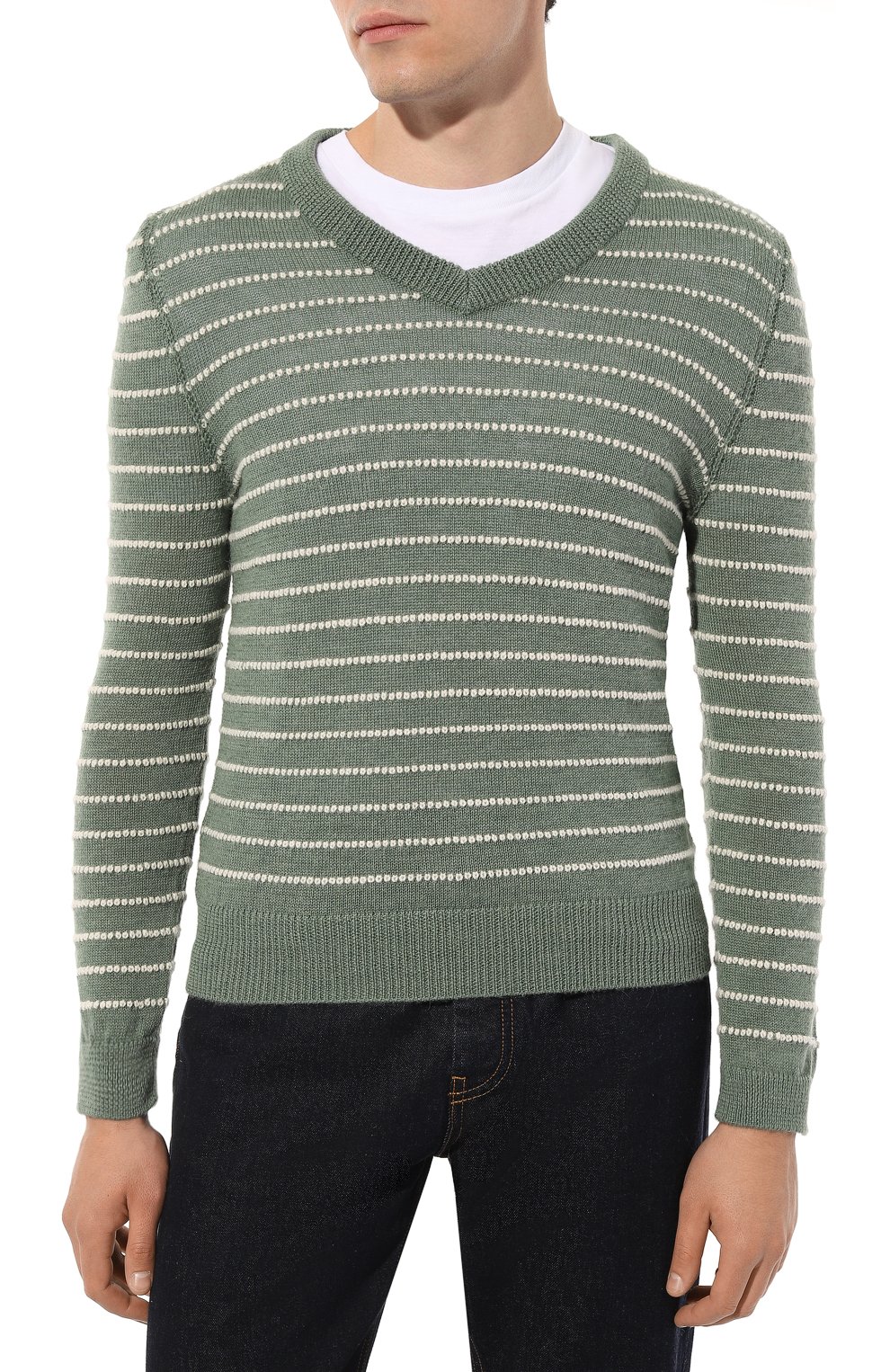 Шерстяной свитер GUCCI, арт. 633610 XKBIL, фото 3