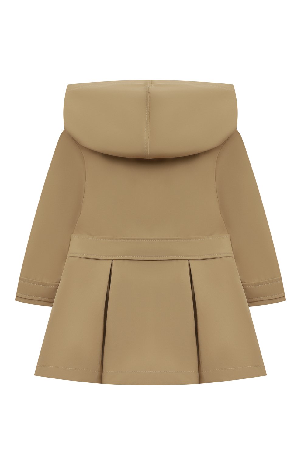 Хлопковый плащ TARTINE ET CHOCOLAT бежевого цвета по цене 18950 руб., арт. TU44021/12M, фото 2 Хлопковый плащ TARTINE ET CHOCOLAT, арт. TU44021/12M, фото 2