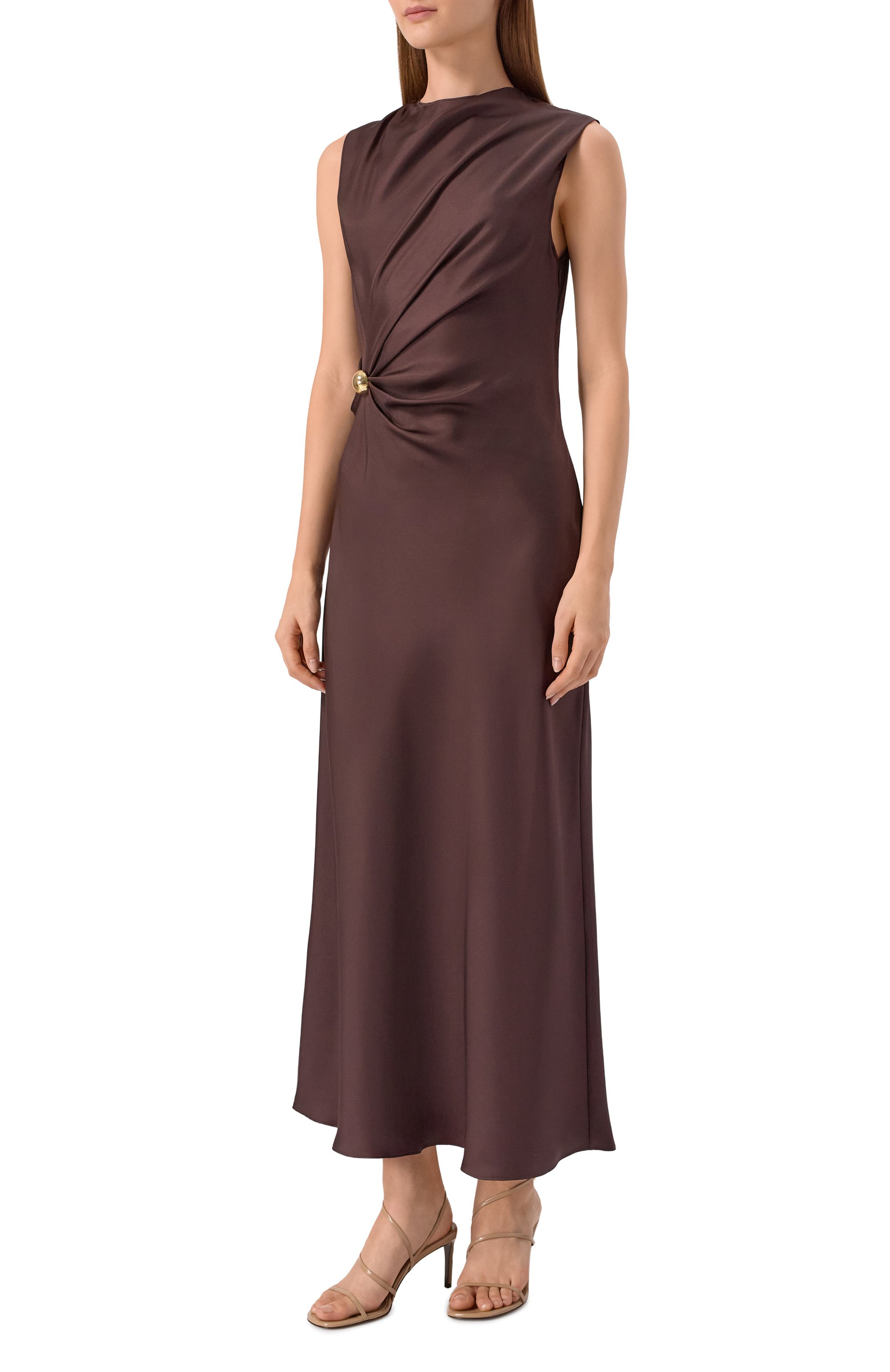 Шелковое платье LOULOU DE SAISON, арт. R0AN, фото 3