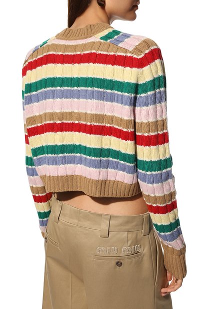 Кашемировый свитер MIU MIU, арт. MML547-10CX-F0040, фото 4