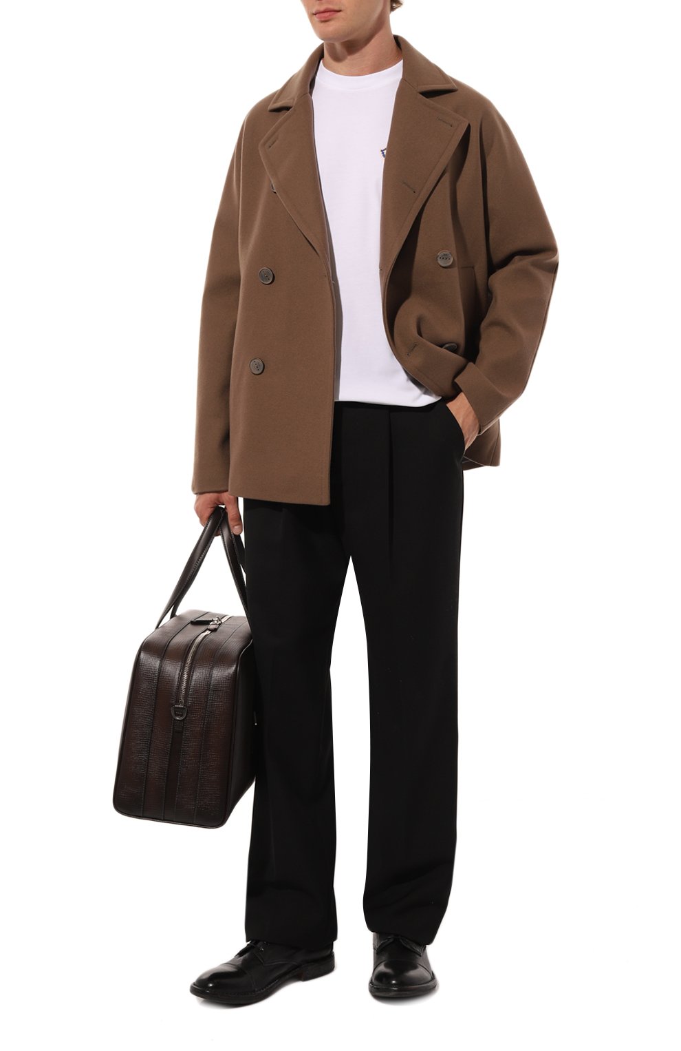 Хлопковая футболка MONCLER, арт. 8C000-04-83927, фото 2