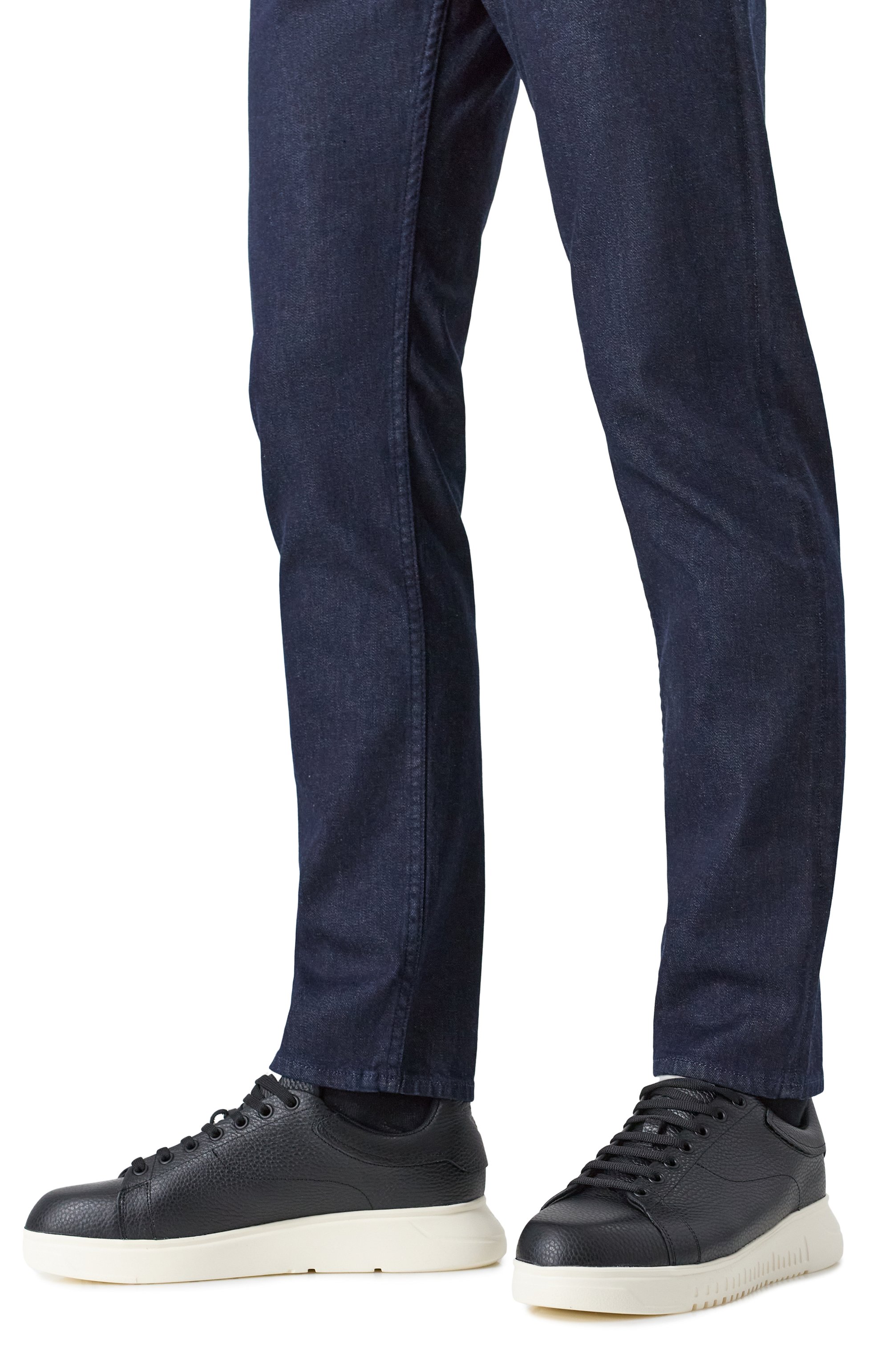 Кожаные кеды EMPORIO ARMANI, арт. X4X264/XF768, фото 3