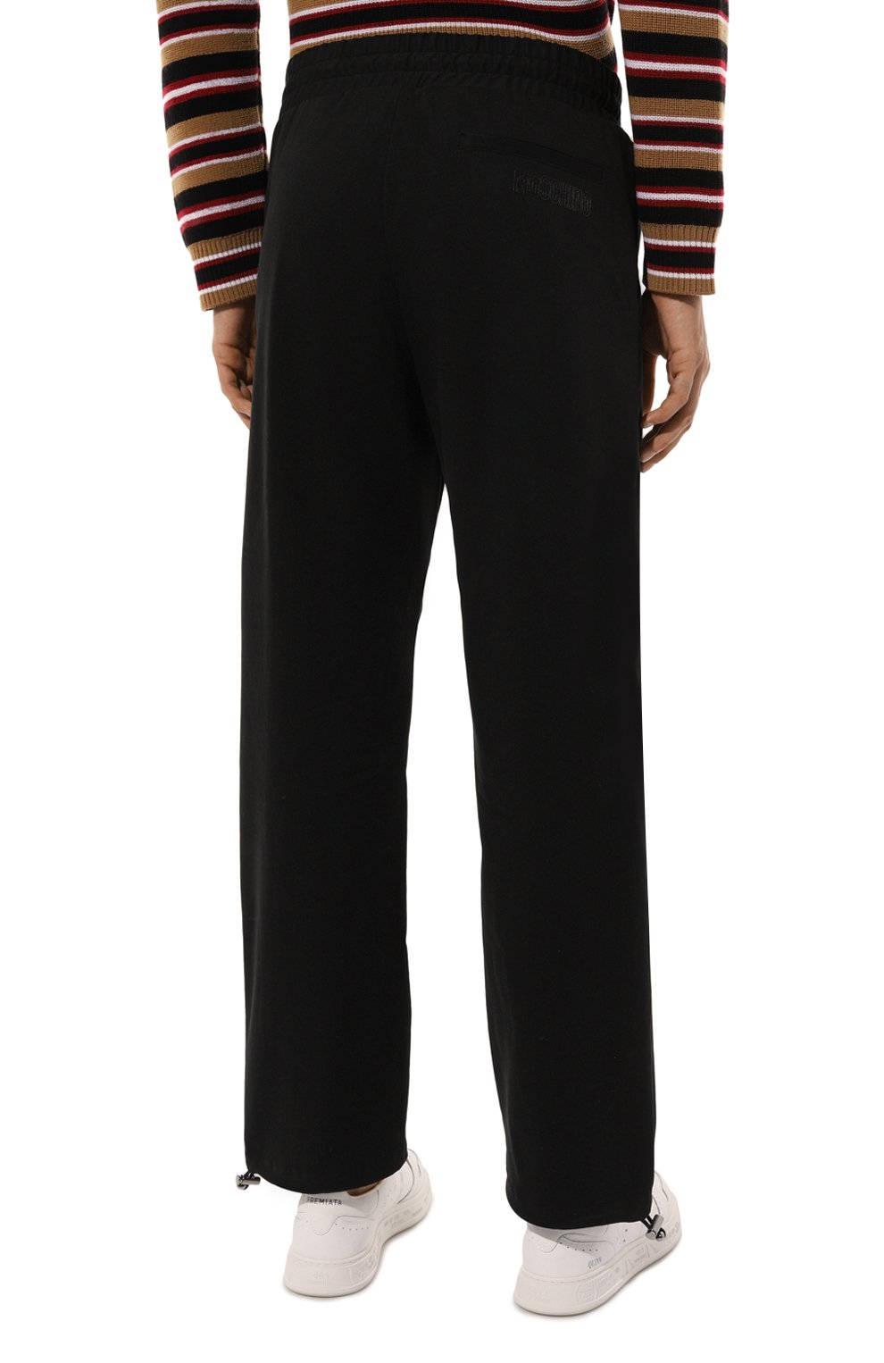 Хлопковые брюки MOSCHINO, арт. A0309/7020, фото 4