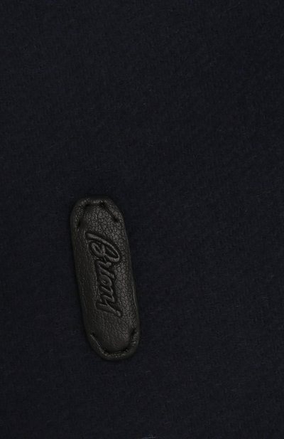 Шарф из кашемира и шерсти викуньи BRIONI темно-синего цвета по цене 107500 руб., арт. 031B00/09370/VVIC, фото 3 Шарф из кашемира и шерсти викуньи BRIONI, арт. 031B00/09370/VVIC, фото 3