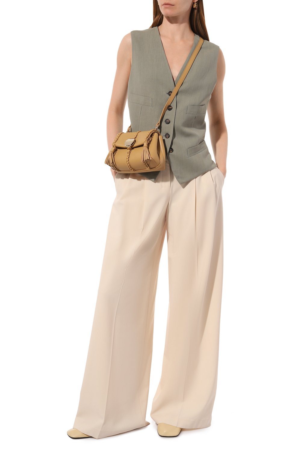 Сумка penelope CHLOÉ бежевого цвета по цене 196000 руб., арт. CHC23AS575/J58, фото 7 Сумка penelope CHLOÉ, арт. CHC23AS575/J58, фото 7