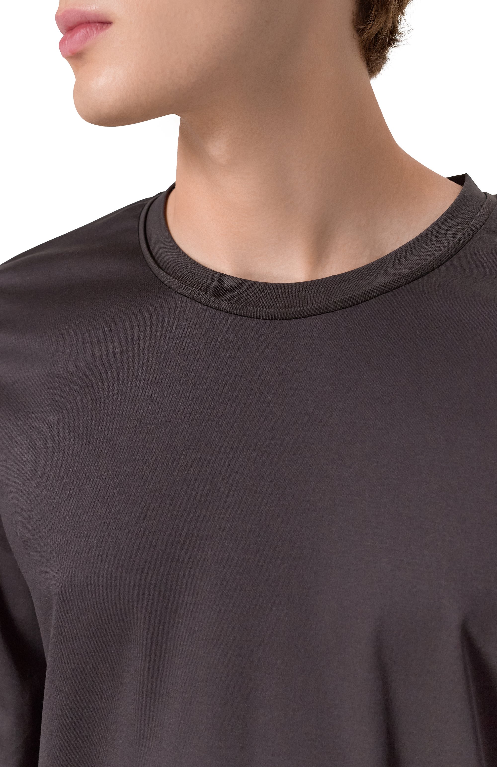 Хлопковый лонгслив ZIMMERLI, арт. 286-43008, фото 5