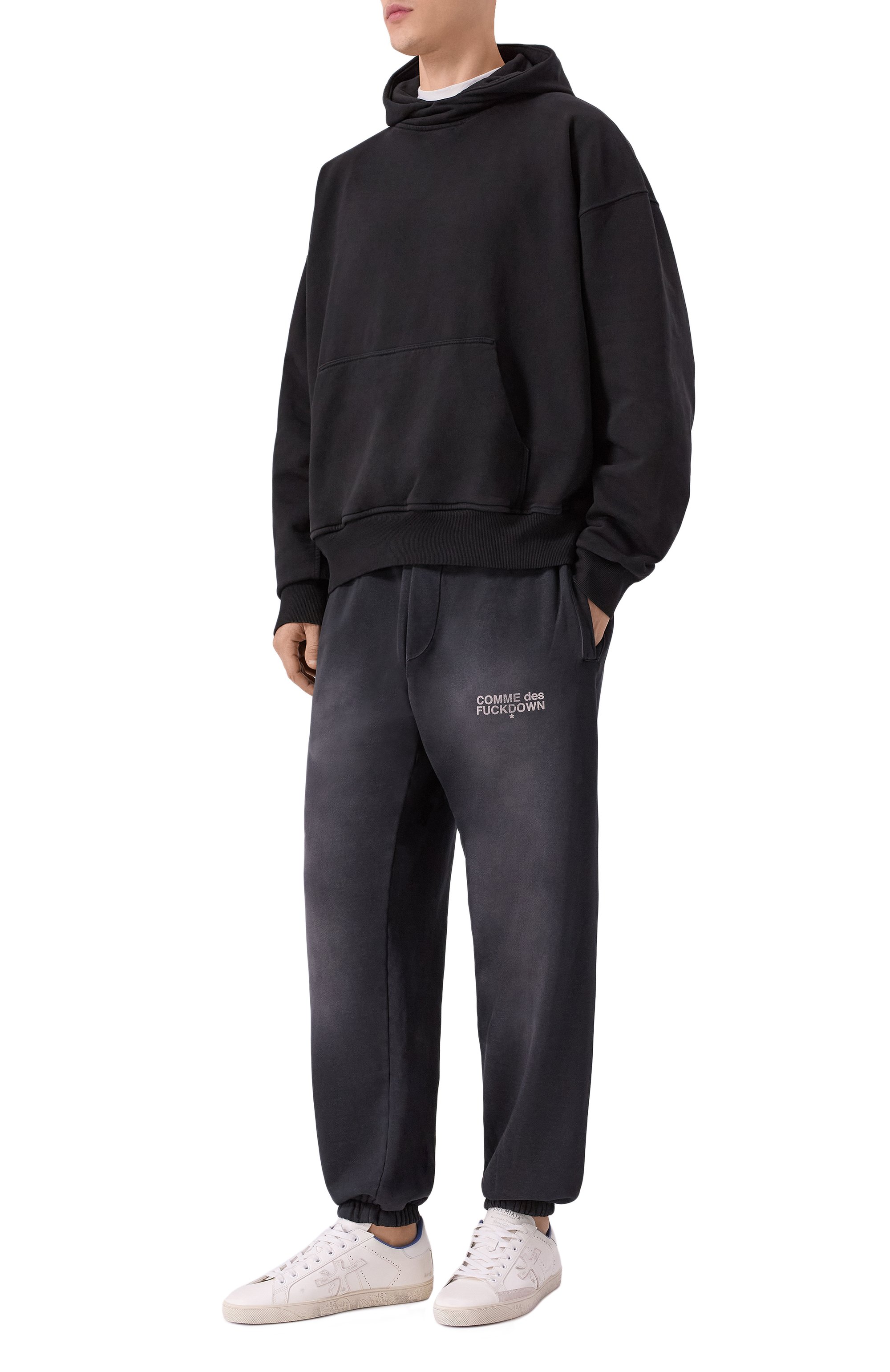 Хлопковые джоггеры COMME DES FUCKDOWN, арт. CFABM01743, фото 2