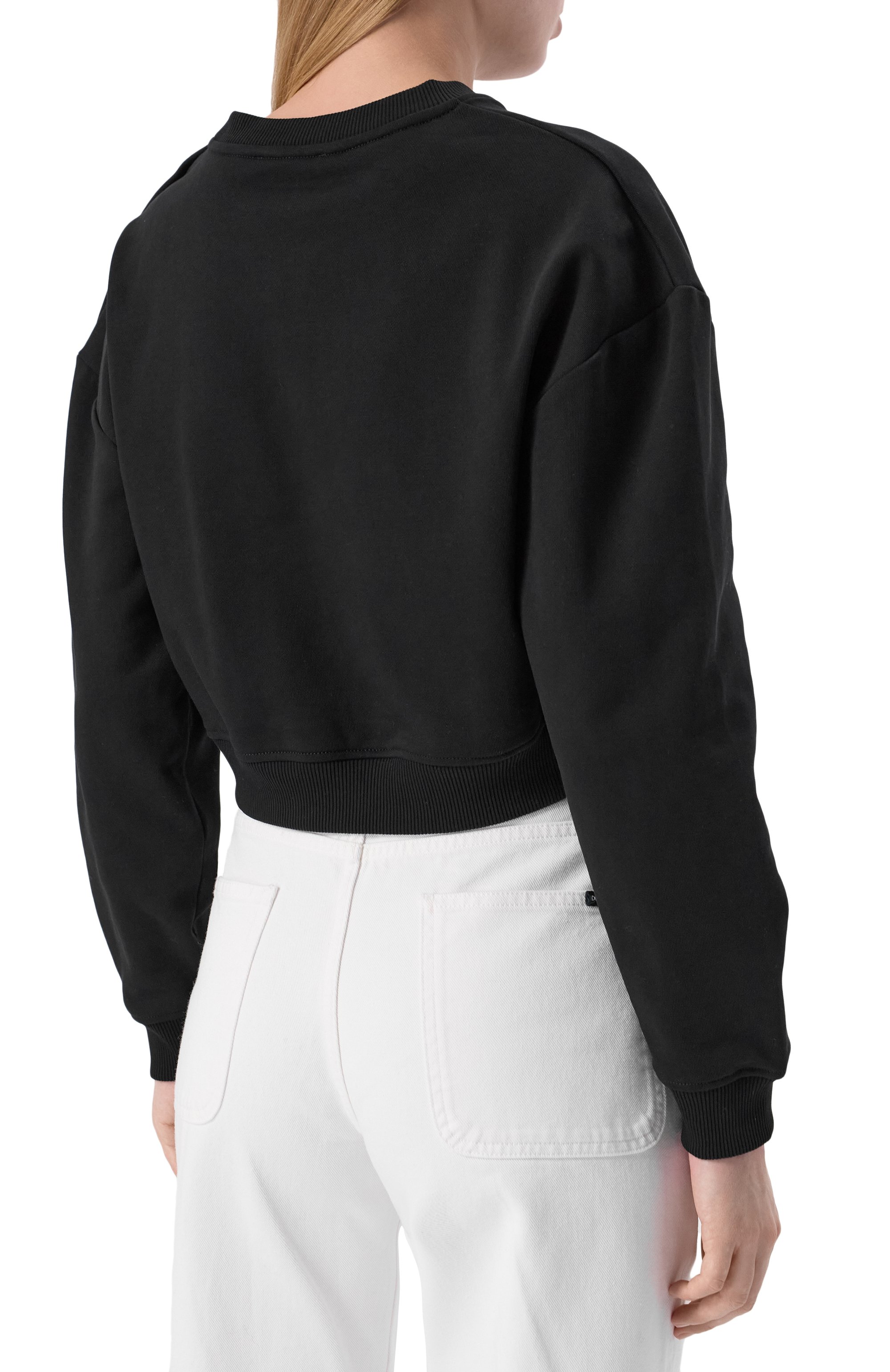 Хлопковый свитшот BALMAIN, арт. EF1JQ002/BB02, фото 4