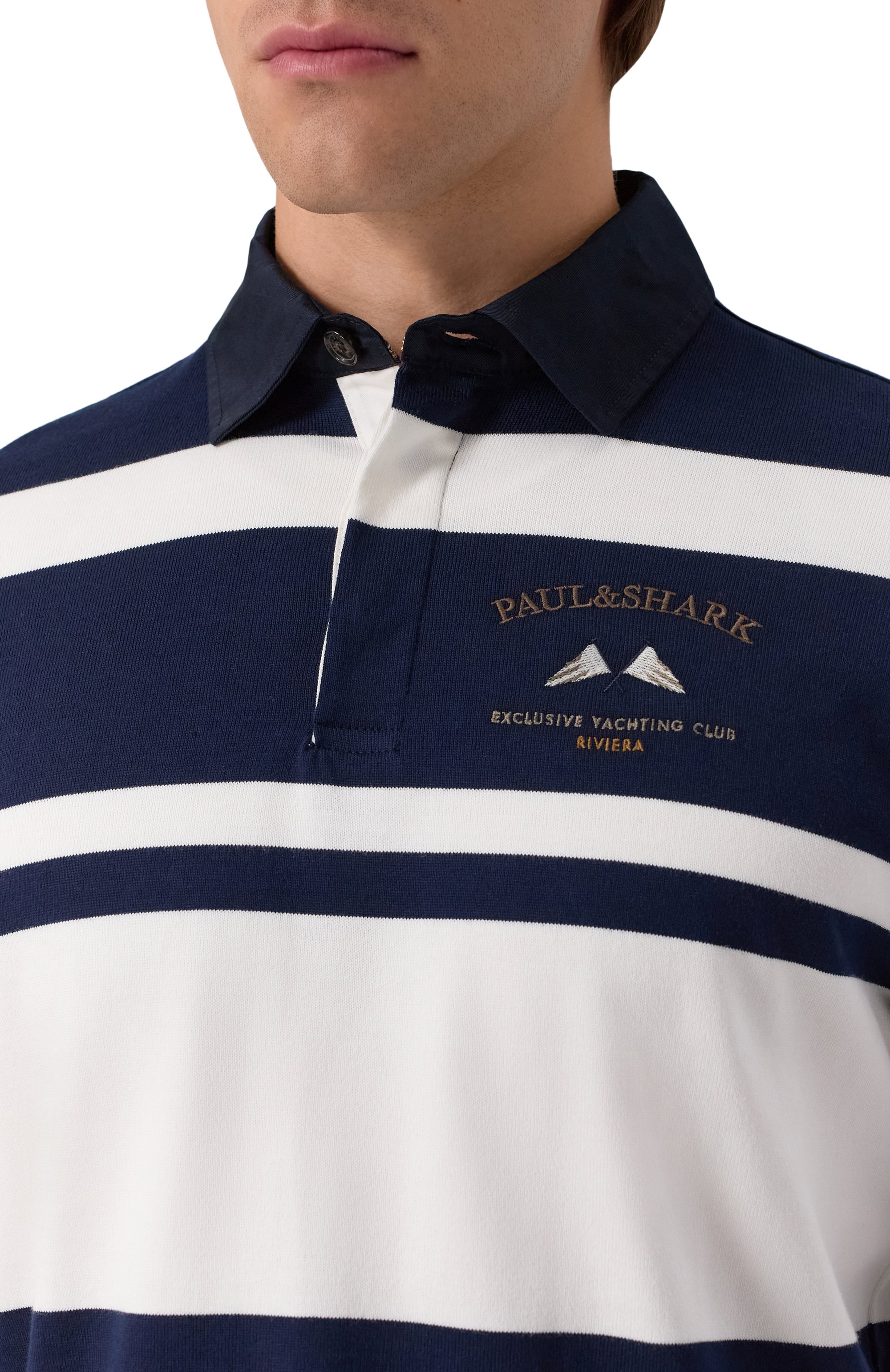 Хлопковое поло PAUL&SHARK, арт. 15311712, фото 5
