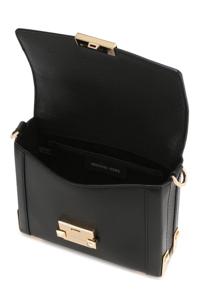 Сумка jayne small MICHAEL MICHAEL KORS черного цвета по цене 34700 руб., арт. 30F8GJMM2T, фото 4 Сумка jayne small MICHAEL MICHAEL KORS, арт. 30F8GJMM2T, фото 4