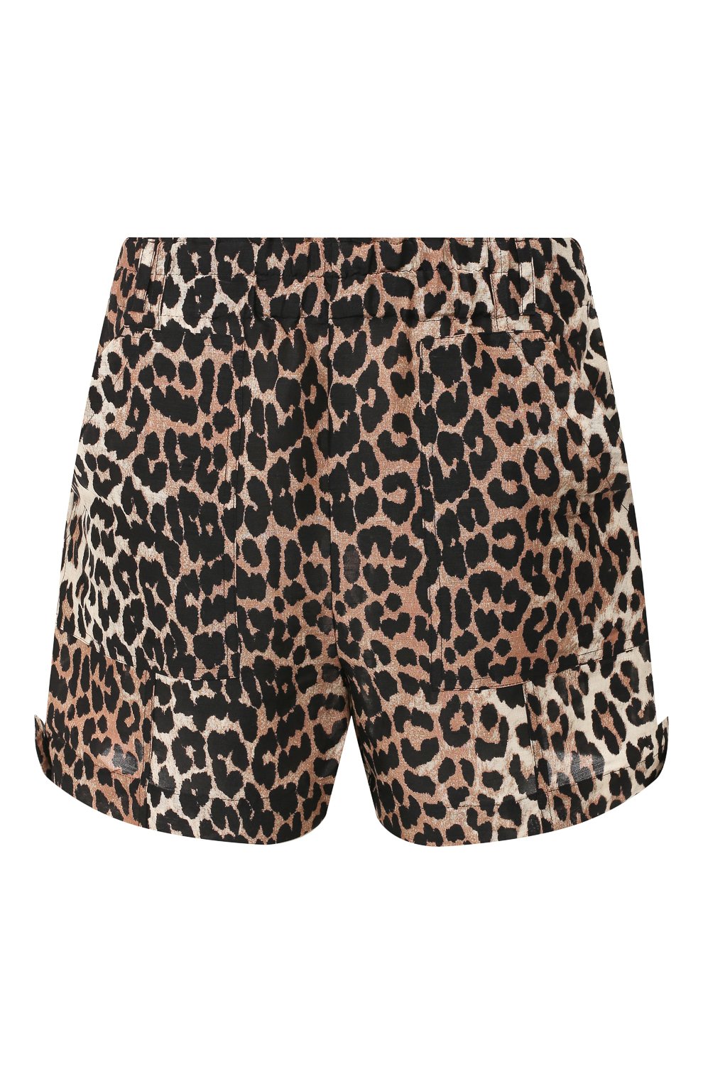 Шорты из смеси льна и шелка GANNI, арт. F3159, фото 1
