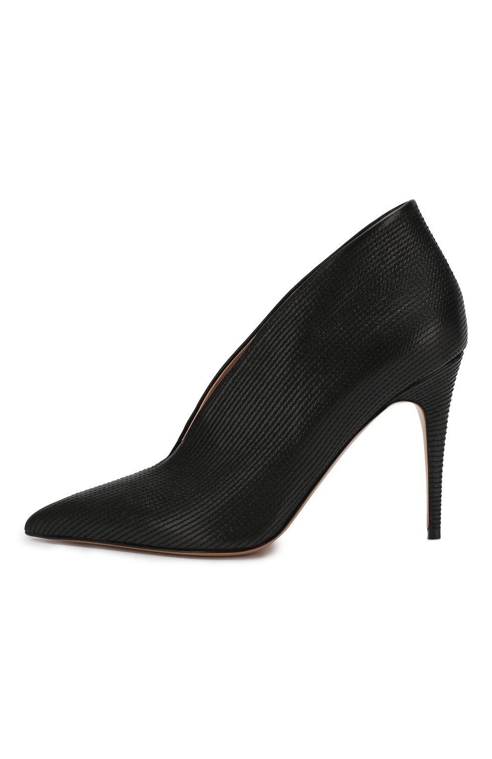 Кожаные ботильоны all stitched VALENTINO, арт. SW2S0L03/CYN, фото 3