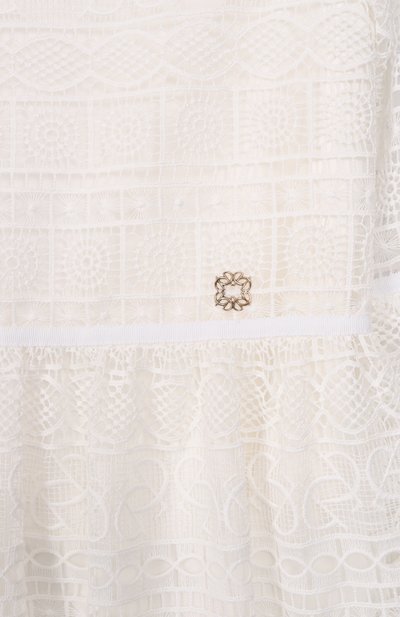 Хлопковое платье ELIE SAAB JUNIOR, арт. EFAB118 MX/TS1124, фото 3