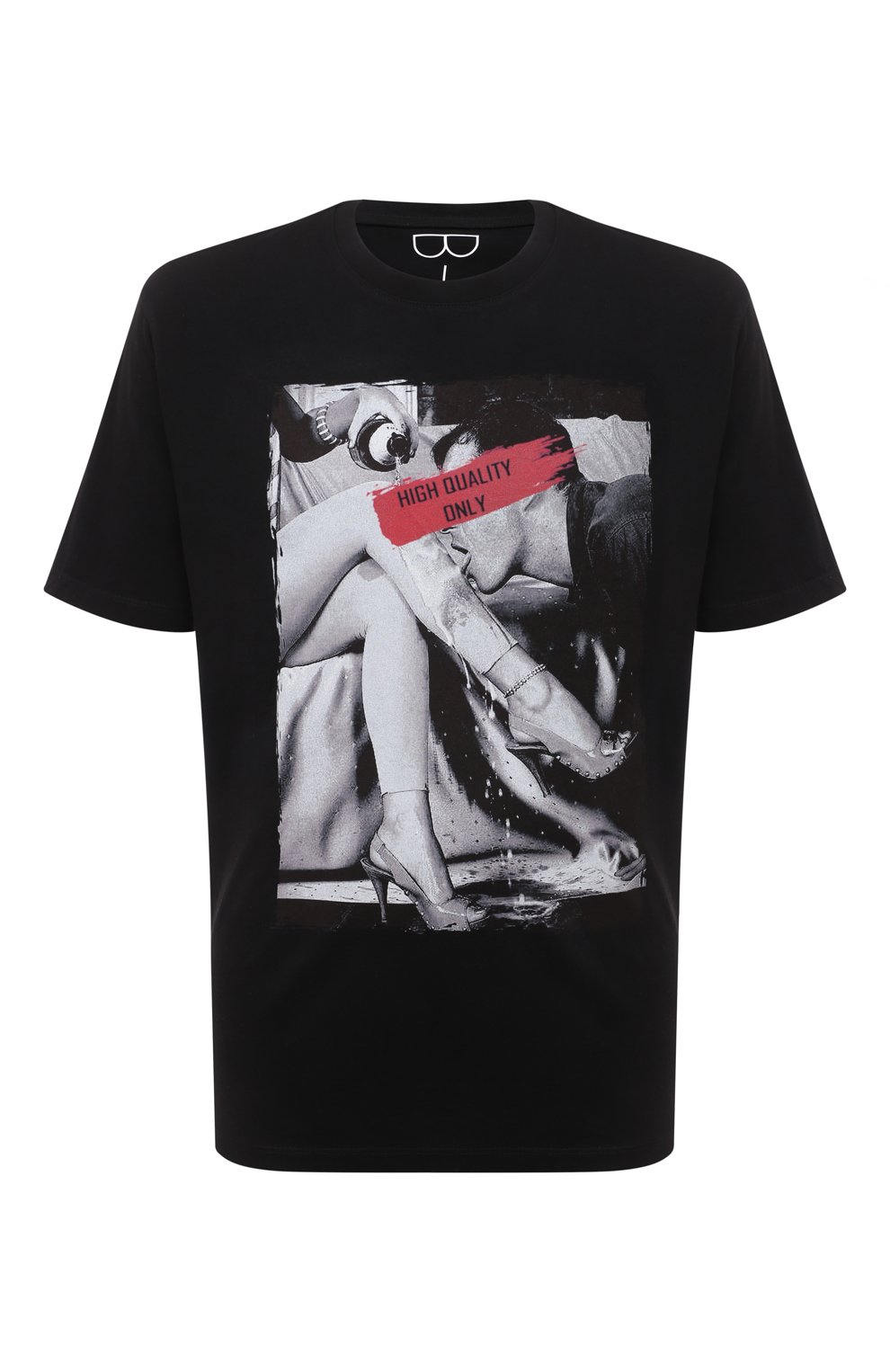 Хлопковая футболка BISIBIGLIO, арт. QUALITY LEGS/2212 RIF (C0TT0NE PESANTE), фото 1