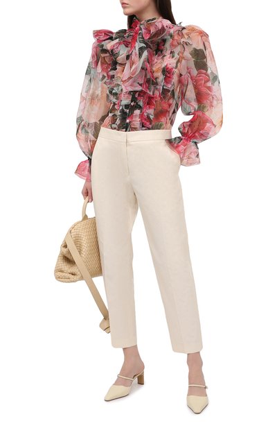 Шелковая блузка DOLCE & GABBANA, арт. F5L64T/IS1E1, фото 2